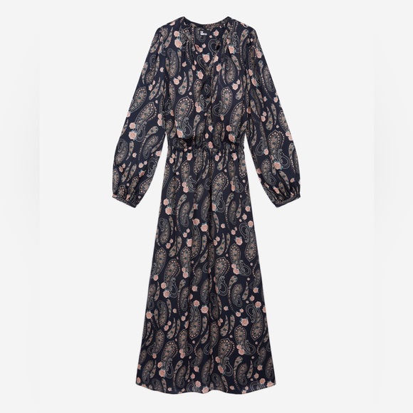 The Kooples Printed Midi Maxi Dress. - Picture 2 of 5